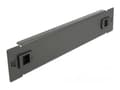 Miniatyrbild 2 av 3: Delock Network Cabinet Blind Cover - Blindpanel till rack - svart - 1U - 10"
