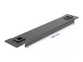 Miniatyrbild 1 av 3: Delock Network Cabinet Blind Cover - Blindpanel till rack - svart - 1U - 10"
