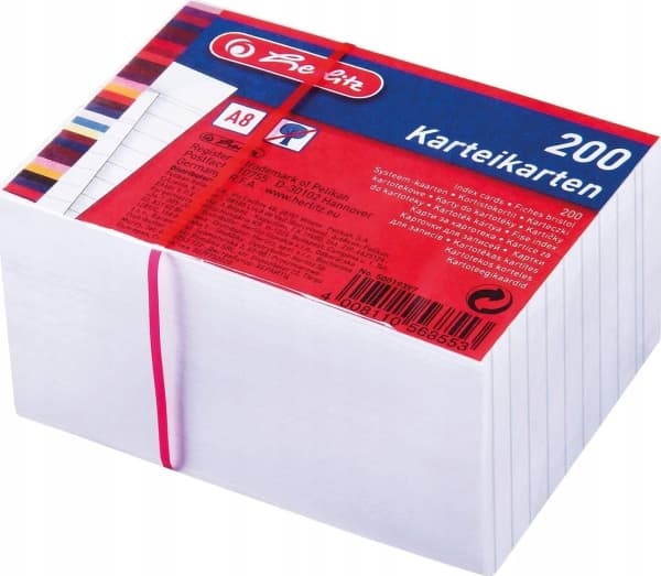 Herlitz 1150887, Vit, 200 styck