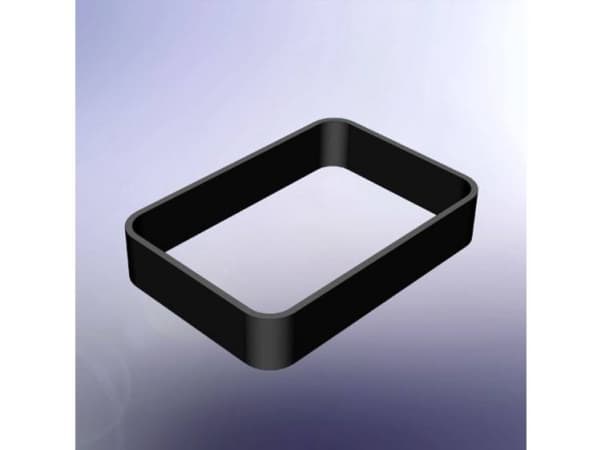 TEKO RWK-2.12 Ramme TPU Blå (L x B x K) 80 x 56 x 15 mm 1 stk