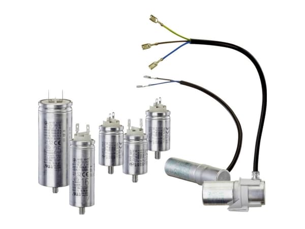 Hydra MKP_500_MKB 50uF 50x165+x 1 MKP motorkondensator med radiell tråd 50 µF 500 V/AC 5 % (Ø x L) 50 mm x 165 mm