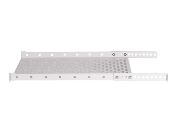 Netrack - Rack-hylle - RAL 7035, grå - 10"/19"