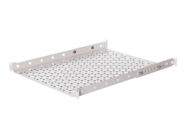 Netrack - Rack-hylle - RAL 7035, grå - 10"/19"