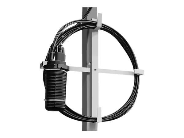 Qoltec Kabeloppbevaringsstativ / organiser | maks. 10" - Kabelorganisator