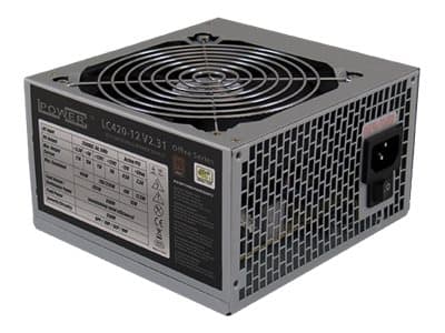 LC Power Office Series LC420-12 V2.31 - Strømforsyning (intern) - ATX12V 2.31 - 80 PLUS Bronze - 350 watt - aktiv PFC