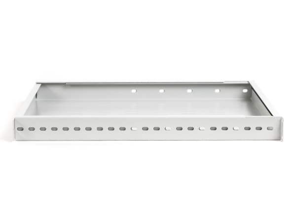 Digitus TN-19-5/9-1U-W-GY, Hylle, Grå, Stål, 100 kg, 1U, 48,3 cm (19")