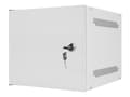 Miniatyrbilde 1 av 5: Lanberg - Rack skap - veggmonterbar - grå, RAL 7035 - 4U - 10"