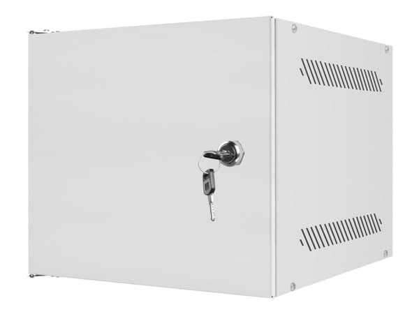 Lanberg - Rack skap - veggmonterbar - grå, RAL 7035 - 4U - 10"