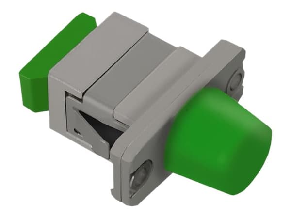 Qoltec Hybrid Simplex - Nettverkkopler - FC/APC-enkeltmodus (hunn) til SC/APC-enkeltmodus (hunn) - fiberoptisk