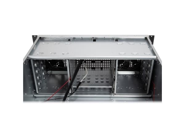 Inter-Tech IPC 4U-40248 - Kan monteras i rack - 4U - SSI CEB - ingen strömförsörjning (ATX) - USB