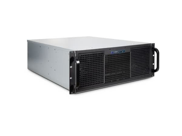 Inter-Tech IPC 4U-40255 - Rackmonterbar - 4U - SSI EEB - ingen strømforsyning (ATX) - USB