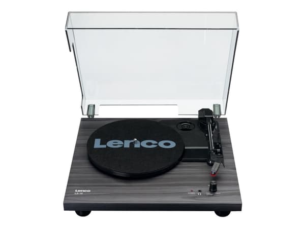 Lenco LS-10 - Skivspelare - svart