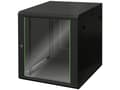 Miniatyrbild 5 av 5: DIGITUS Dynamic Basic DN-19 12U-6/6-EC-SW - Rack skåp - väggmontering - svart, RAL 9005 - 12U - 19"