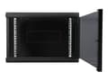 Miniatyrbild 4 av 5: DIGITUS Dynamic Basic DN-19 16-U-EC-SW - Rack skåp - väggmontering - RAL 9005 - 16U - 19"
