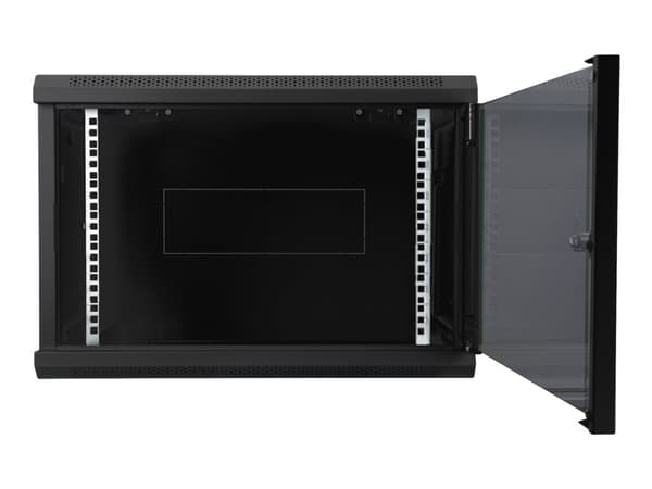 DIGITUS Dynamic Basic DN-19 16-U-EC-SW - Rack skåp - väggmontering - RAL 9005 - 16U - 19"