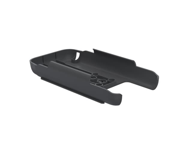 SpacePole M-Case - Monteringskomponent (hölje) - för kreditkortsterminal - plast - svart - stativ, monterbart - för VeriFone e285
