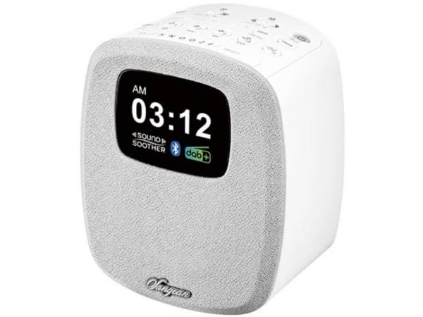 DCR-83 White DAB+/FM-RDS/Aux-in/Bluetooth Digital Clockradio