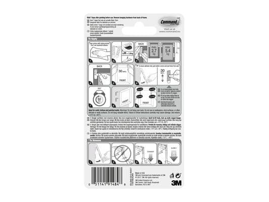 3M 17201BLK, Musta, Metalli, Puu