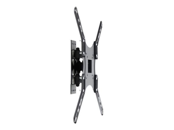 ART AR-61A - Brakett - for LCD-TV - metall - svart - skjermstørrelse: 19"-56" - monteringsgrensesnitt: inntil 400 x 400 mm - veggmonterbar