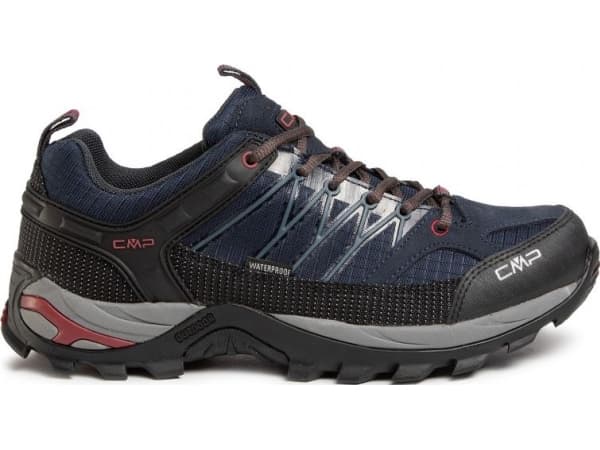 Miesten CMP Rigel Low Trekkingkenkä Asphalt/Syrah r. 41 (3Q54457-62BN)