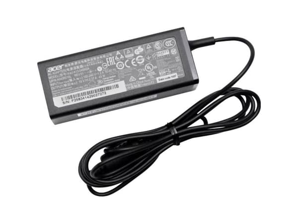 Acer - Strömadapter - 45 Watt - för Aspire V3; Aspire R 13; Aspire Switch 12; Aspire V 13; TravelMate P236