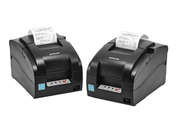 BIXOLON SRP-275III - Kvitteringsskriver - tofarget (monokrom) - punktmatrise - Rull (8,3 cm) - 80 x 144 dpi - 9 pin - inntil 5.1 linjer/sek - USB 2.0
