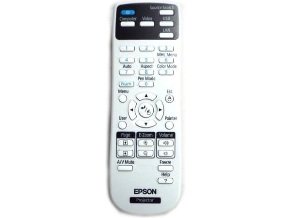 Epson - Fjärrkontroll till projektor - för Epson EX-7230 Pro, EX-7235 Pro; PowerLite 1263w