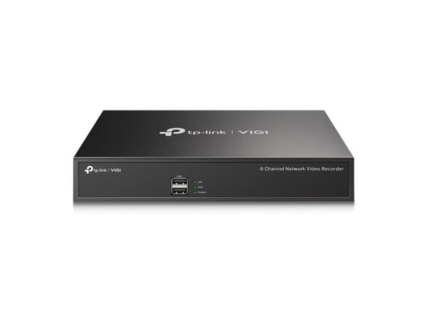 TP-Link VIGI NVR1008H nätverksvideobandspelare (NVR) 1U Svart