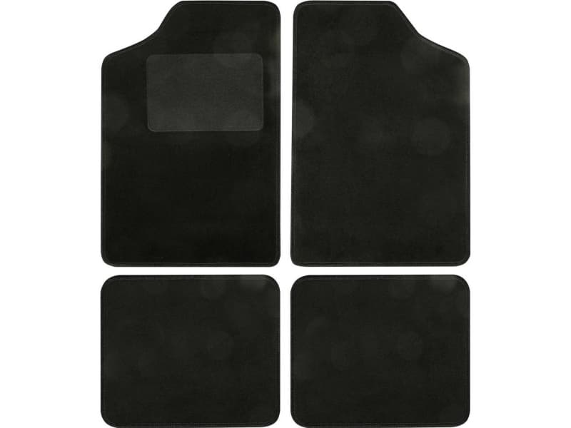 Eufab 84022 Fodmåtte (universal) Polypropylen (L x B x H) 66 cm x 44 mm x 3.5 cm Antracit/Sort