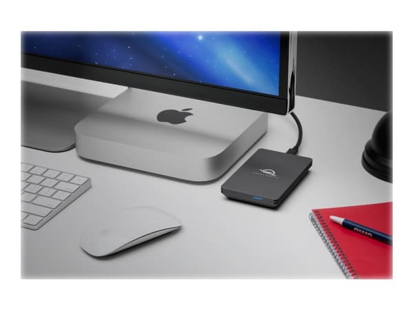 OWC Envoy Pro FX - SSD - 2 TB - ekstern (bærbar) - Thunderbolt 3 (USB-C kontakt) - svart