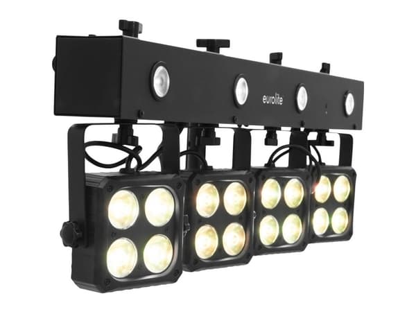 Eurolite batteri KLS-180 LED PAR spotlight belysningssystem (41701000)