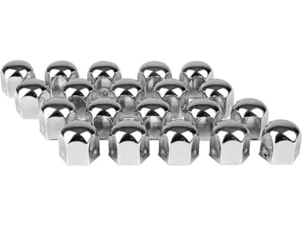 Eufab Hjultboltkappe Passer til 17 mm Krom Metal
