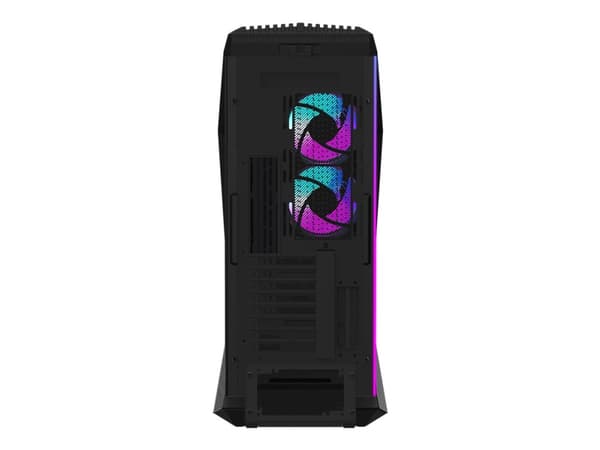 AORUS C700 GLASS - FT - ATX - genomskinlig sidopanel (härdat glas) - ingen strömförsörjning (ATX) - svart - USB/Audio/HDMI