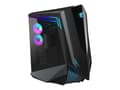 Miniatyrbild 1 av 5: AORUS C700 GLASS - FT - ATX - genomskinlig sidopanel (härdat glas) - ingen strömförsörjning (ATX) - svart - USB/Audio/HDMI