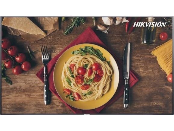 Hikvision DS-D6055UN-B - 55" Diagonalklasse Pro Series LED-bakgrunnsbelyst LCD-skjerm - intelligent skilting - 4K UHD (2160p) 3840 x 2160 - direktebe