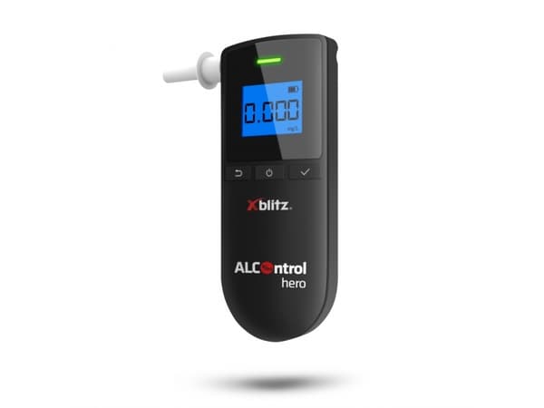 Xblitz Hero, Sort, Platinum elektrokjemisk sensor, 0,166666667 min, LCD, 0 - 40 °C, 0 - 50 °C
