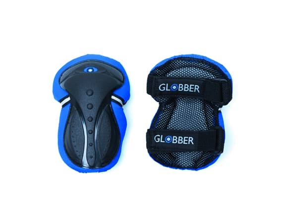 GLOBBER set of knee and elbow protectors, blue Junior XXS RANGE A (25KG), 540-100