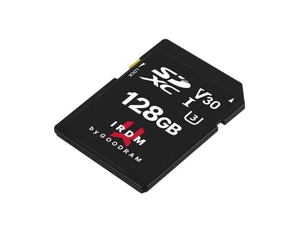 Goodram IRDM, 128 GB, SDXC, UHS-I, 100 MB/s, 70 MB/s, Class 3 (U3)