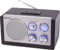 Miniatyrbild 2 av 5: Roadstar HRA-1345US, Bärbar, Analog, FM, MW, 3,5 W, 1-vägs, Trä