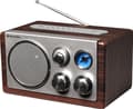 Miniatyrbild 1 av 5: Roadstar HRA-1345US, Bärbar, Analog, FM, MW, 3,5 W, 1-vägs, Trä