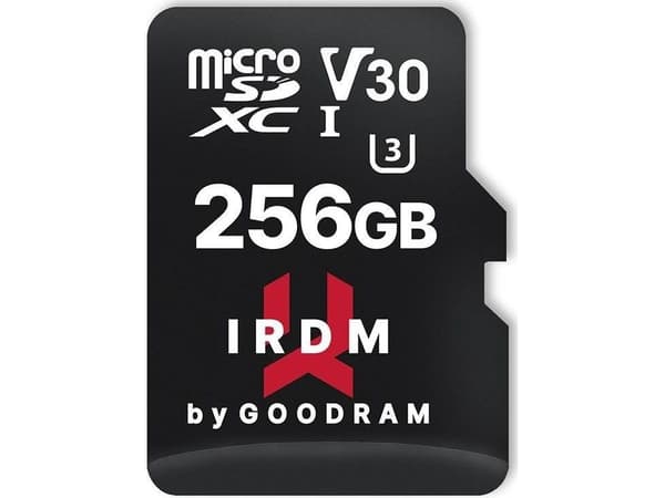 Goodram IRDM 256GB MicroSDXC Class 10 UHS-I 100MB/s 70MB/s