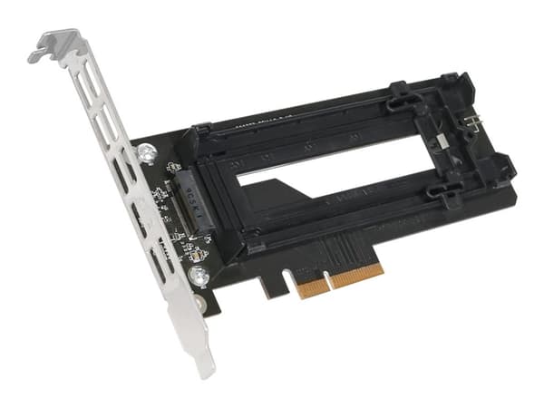 ICY DOCK EZConvert Ex MB987M2P-B - Diskkontroller - M.2 - M.2 NVMe Card - PCIe 3.0 x4 - svart, sølv