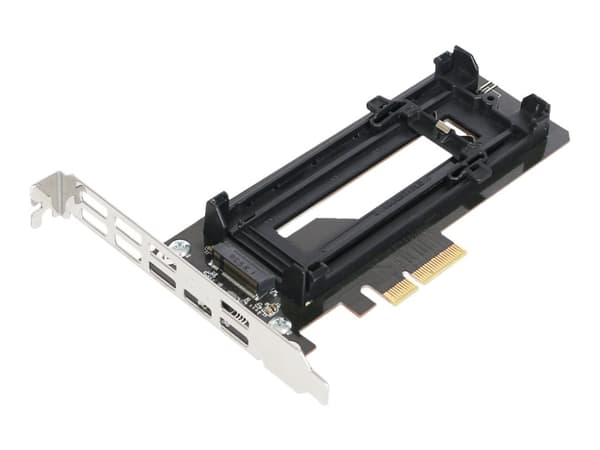 ICY DOCK EZConvert Ex MB987M2P-B - Diskkontroller - M.2 - M.2 NVMe Card - PCIe 3.0 x4 - svart, sølv