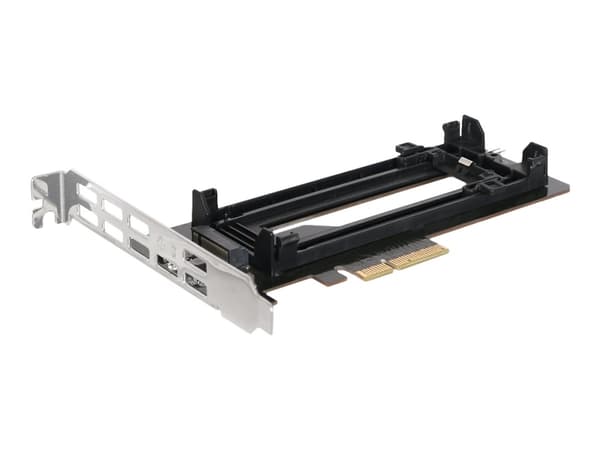 ICY DOCK EZConvert Ex MB987M2P-B - Diskkontroller - M.2 - M.2 NVMe Card - PCIe 3.0 x4 - svart, sølv