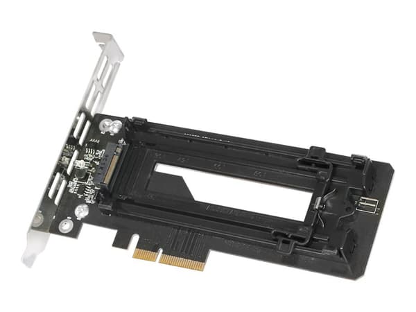 ICY DOCK EZConvert Ex MB987M2P-B - Diskkontroller - M.2 - M.2 NVMe Card - PCIe 3.0 x4 - svart, sølv Sort, Sølv