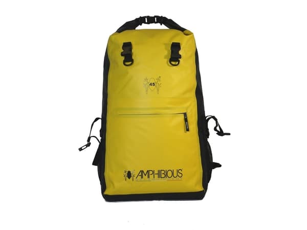 AMPHIBIOUS VANDTÆT RYGSÆK OVERLAND 45L GUL P/N: ZSF-1045.04
