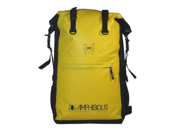 AMPHIBIOUS VANDTÆT RYGSÆK OVERLAND 45L GUL P/N: ZSF-1045.04