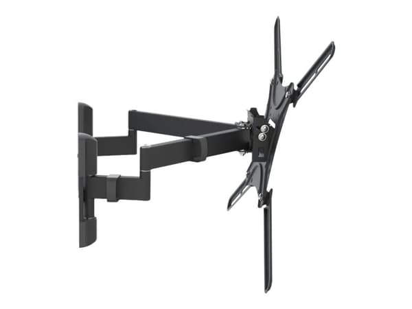 Barkan BM464 - Monteringssett (leddarm) - full bevegelse - for flatpanel - svart - skjermstørrelse: 13"-90" - veggmonterbar