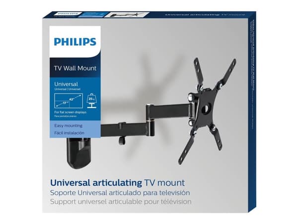 Philips SQM9222 - Monteringssett (veggplate, skjermplate) - for LCD TV / kurvet LCD TV - skjermstørrelse: inntil 42" - veggmonterbar
