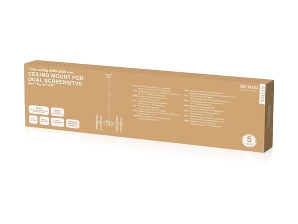 Deltaco ARM-0405, 81,3 cm (32"), 177,8 cm (70"), 90 kg, 200 x 200 mm, 600 x 400 mm